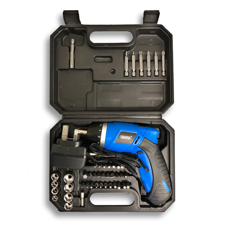 Draper Liion 3.6V Cordless Screwdriver Kit Wilco Direct