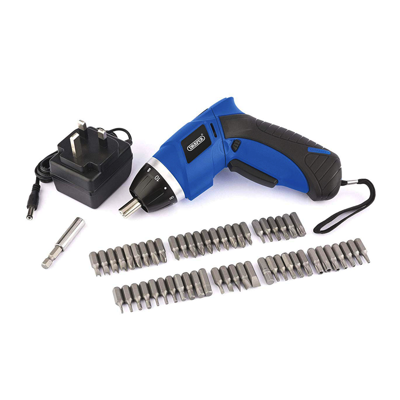 Draper Liion 3.6V Cordless Screwdriver Kit Wilco Direct