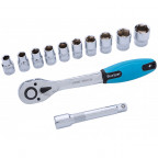 Image for Blue Spot 1/2" Ratchet & Socket Set - 12 Piece