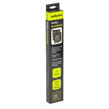 Sakura Side Sunshades - Rollerblind - Owl Image for Sakura Side Sunshades - Rollerblind - Owl