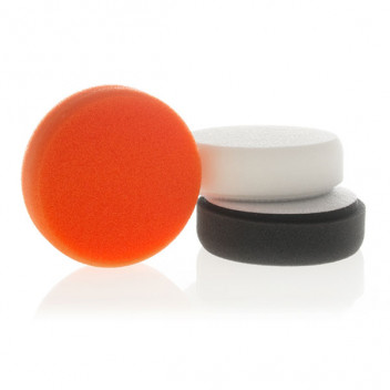 White Medium Cut Refinishing Pad 85mm Image for White Medium Cut Refinishing Pad 85mm