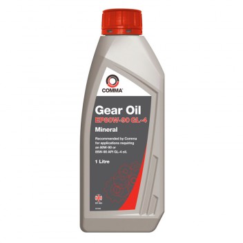 Comma EP80W-90 Gear Oil - 1 Litre Image for Comma EP80W-90 Gear Oil - 1 Litre