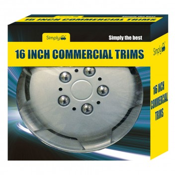 Image for 16" Simply Wheel Trims - Deep Dish for Commercial Vehicles - Set of 4
