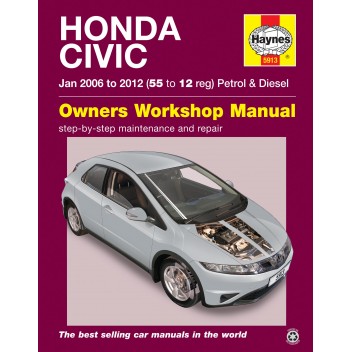 Image for Honda Civic 55 - 12 - Haynes Manual