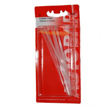 Image for Cable Ties 100mm x 2.5mm - Pack 8