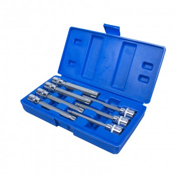 Blue Spot 3/8"D Extra Long Torx Socket Bit Set - 7 Piece Image for Blue Spot 3/8"D Extra Long Torx Socket Bit Set - 7 Piece