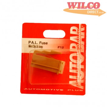 Image for Mini Pal Fuse Clip Type 25 Amp - Brown