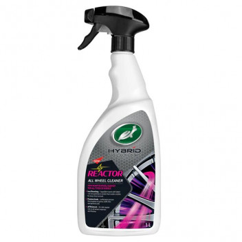 Turtle Wax Reactor All Wheel Cleaner - 1 Litre Image for Turtle Wax Reactor All Wheel Cleaner - 1 Litre