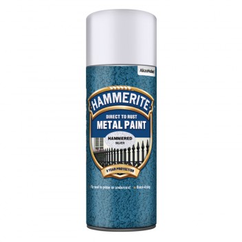 Image for Hammerite Metal Paint - Hammered Silver - 400ml