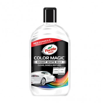 Turtle Wax Colour Magic Bright White - 500ml Image for Turtle Wax Colour Magic Bright White - 500ml
