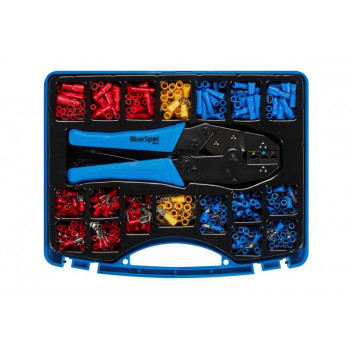 Blue Spot Terminal & Crimper Kit - 552 Piece Image for Blue Spot Terminal & Crimper Kit - 552 Piece