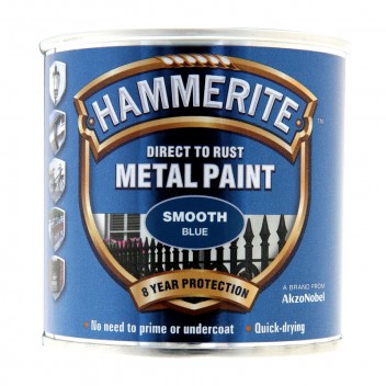 Image for Hammerite Metal Paint - Smooth Blue - 250ml