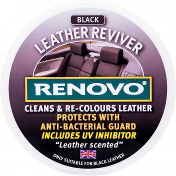 Renovo Leather Reviver Black 200ml Image for Renovo Leather Reviver Black 200ml