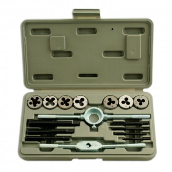 Image for Tap & Die Set- MM - 16 Piece