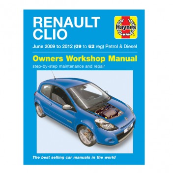 Image for Renault Clio (Jun '09-12') 09 To 62 - Haynes Manual