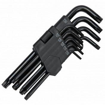 Blue Spot Long Arm Torx Key Set - 9 Piece Image for Blue Spot Long Arm Torx Key Set - 9 Piece