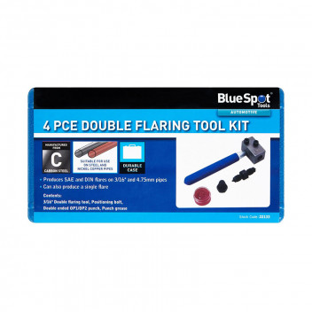 Blue Spot Double Flaring Tool Kit - 4 Piece Image for Blue Spot Double Flaring Tool Kit - 4 Piece