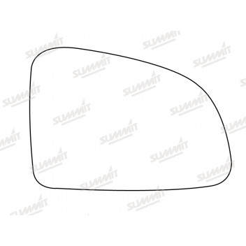 Mirror Glass for Vauxhall Meriva 2003 - 2009 - Right Hand Side Image for Mirror Glass for Vauxhall Meriva 2003 - 2009 - Right Hand Side