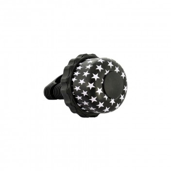 Cycle Bell - Black/White Stars Image for Cycle Bell - Black/White Stars