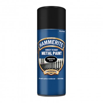 Image for Hammerite Metal Paint - Smooth Black - 400ml