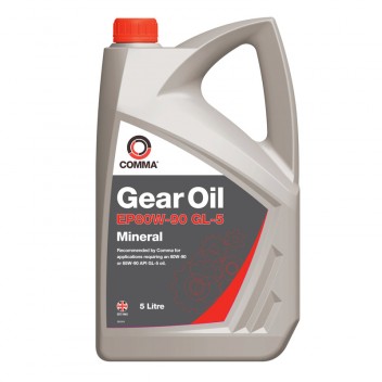 Image for Comma EP80W-90 GL-5 Gear Oil - 5 Litres