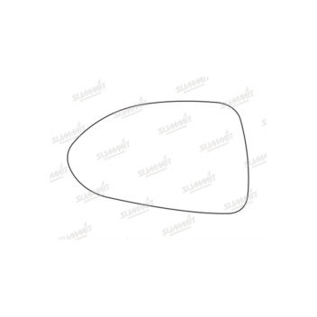Mirror Glass for Vauxhall Corsa 2007 - 2016 - Left Hand side Image for Mirror Glass for Vauxhall Corsa 2007 - 2016 - Left Hand side