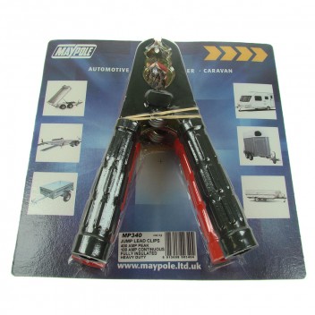 Jump Lead Clips - Pair of 2 Image for Jump Lead Clips - Pair of 2