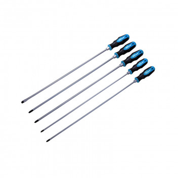 Blue Spot Long Screwdriver Set - 5 Piece Image for Blue Spot Long Screwdriver Set - 5 Piece