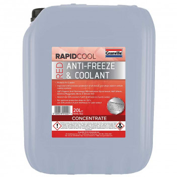Image for Granville Rapid Cool Red Antifreeze - 20 Litres