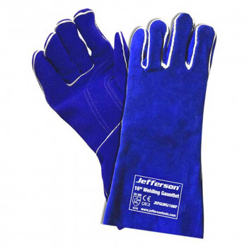 Jefferson Premium Welding Gauntlets - 16" Image for Jefferson Premium Welding Gauntlets - 16"