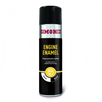 Image for Simoniz Engine Enamel Gloss Black Paint - 500ml