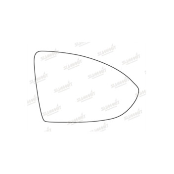 Mirror Glass Volkswagen Arteon 2017- / Golf 2012- / Touran 2015- - Right Hand Side Image for Mirror Glass Volkswagen Arteon 2017- / Golf 2012- / Touran 2015- - Right Hand Side