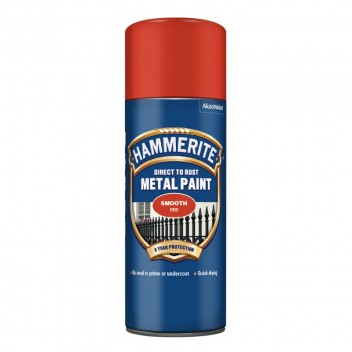 Image for Hammerite Metal Paint - Smooth Red - 400ml