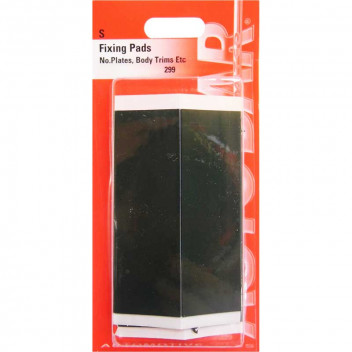 Number Plate Fixing Pads - 4 Piece Image for Number Plate Fixing Pads - 4 Piece
