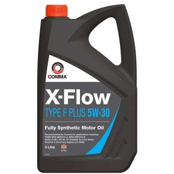 Comma X-Flow Type F Plus 5W-30 - 5 Litre Image for Comma X-Flow Type F Plus 5W-30 - 5 Litre
