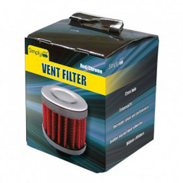Stainless Steel Air Vent Filter - 12mm image