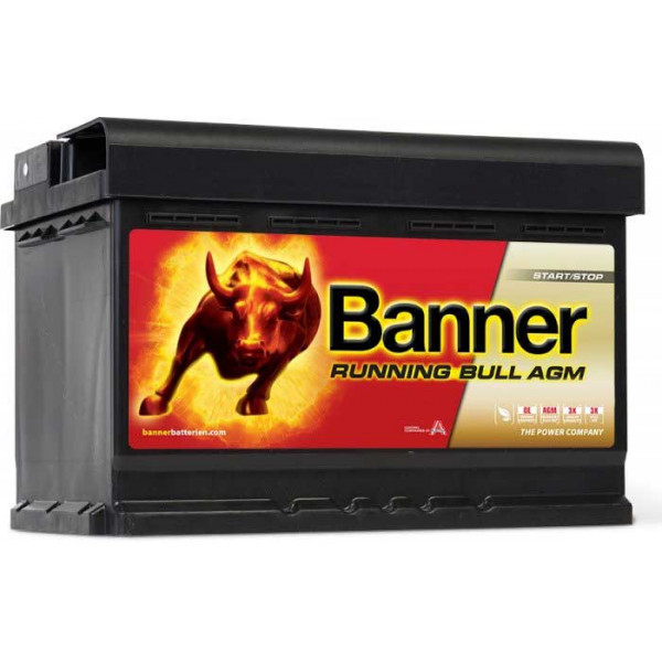 Banner Running Bull AGM Battery - 12V/60Ah image Banner Running Bull AGM Battery - 12V/60Ah image